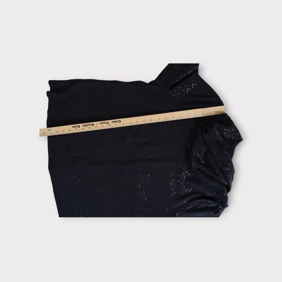 NWT Lane Bryant Sweater Plus Size 14/16 Cowl Neck Blue Sequins Stretch Pullover - Picture 15 of 16